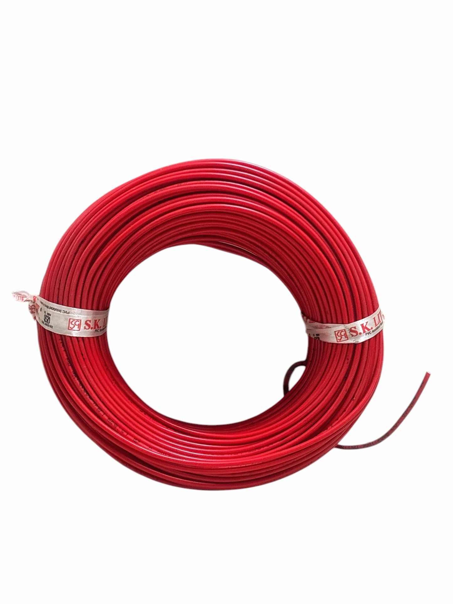 SK Lite FR-LS 1.5 Sq.mm Copper Wire – 90 Metres, Single Core Flexible Electric Cable | PVC Insulated, Flame Retardant Low Smoke (FRLS) Wire for House & Industrial Wiring Applications